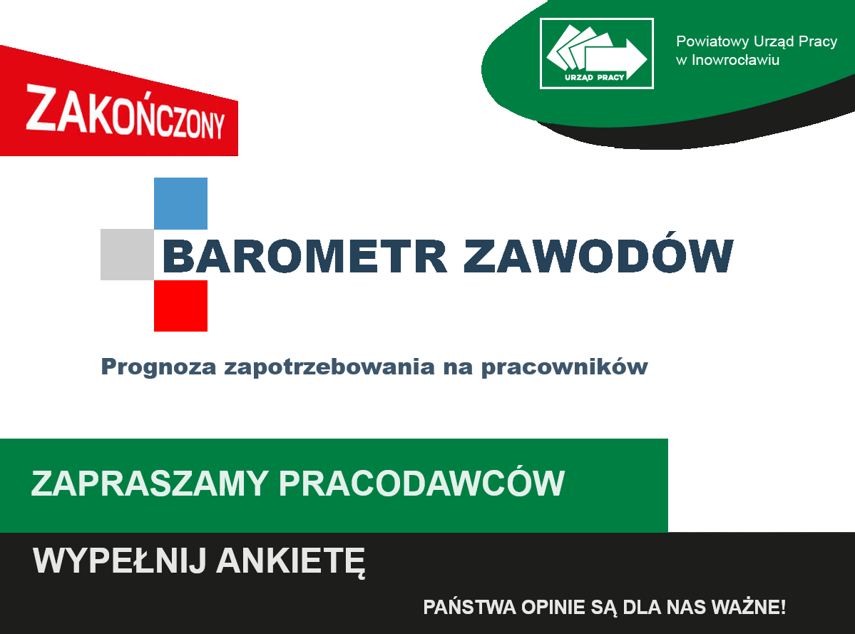 Obrazek barometr zawodów - zakończony