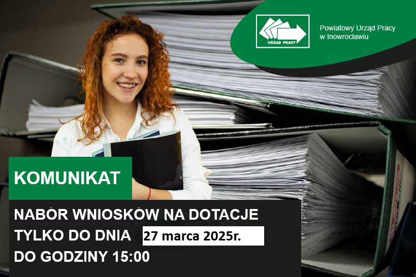 Zdjęcie artykułu KOMUNIKAT: Nabór wniosków na dotacje tylko do 27 marca
