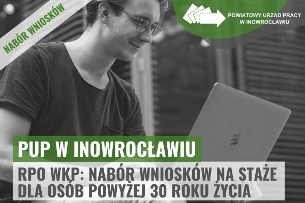 Obrazek. RPO WKP: Nabór wniosków na staże dla osób powyżej 30 roku życia