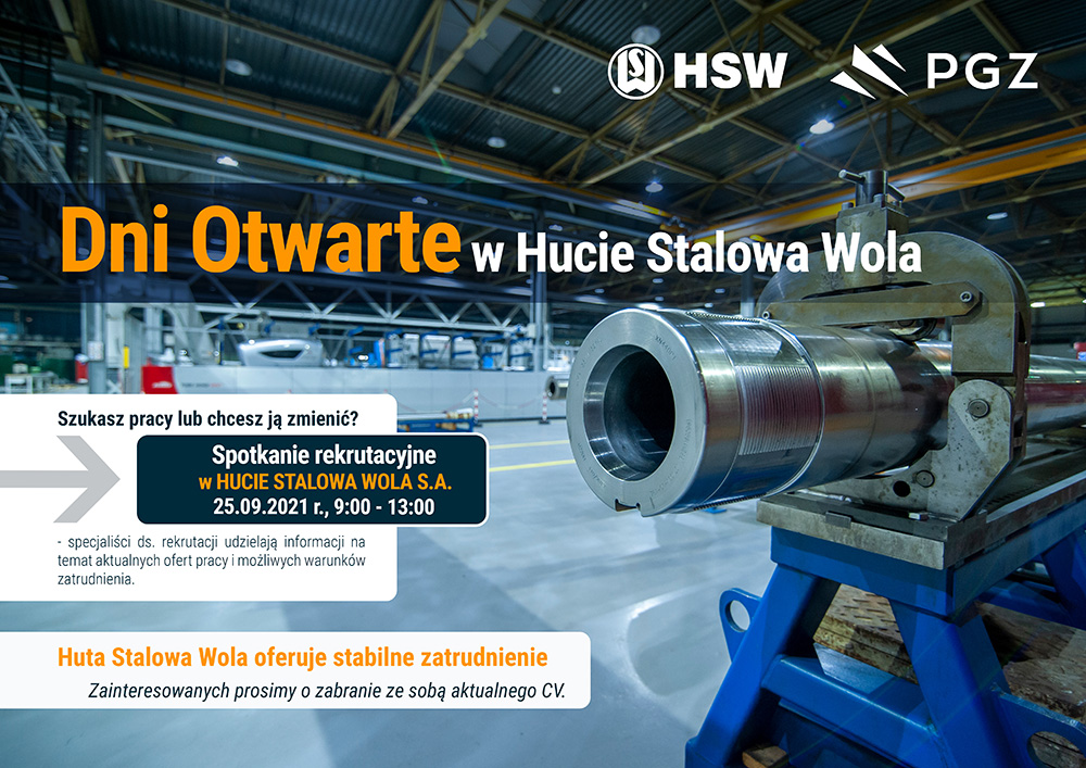 Dni otwarte Huta Stalowa Wola 25.09.2021