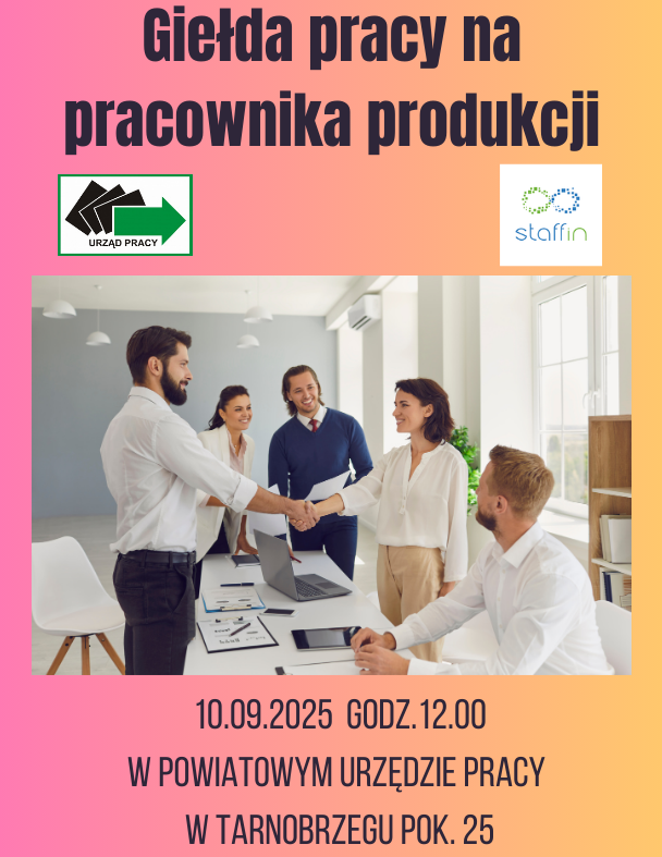Zdjęcie artykułu Giełda pracy w dniu 10.09.2025 r.