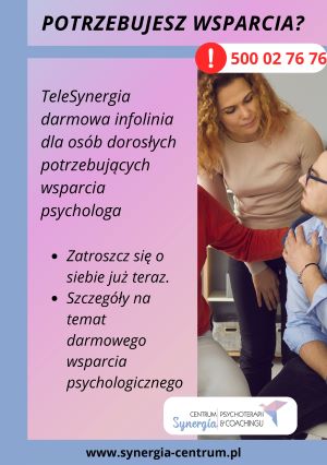 Zdjęcie artykułu Bezpłatna pomoc psychologiczna