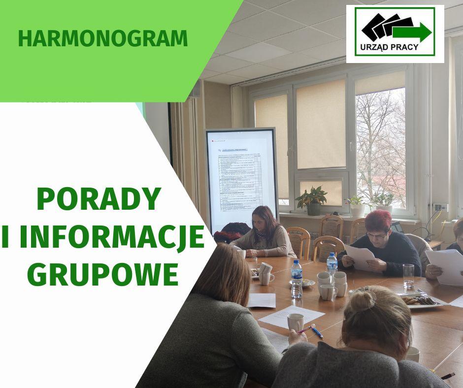 Zdjęcie artykułu Harmonogram grupowych porad i informacji zawodowych realizowanych przez PUP w Legionowie w III kwartale 2025 roku