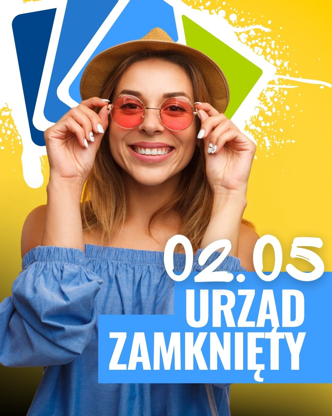 Zdjęcie artykułu PRZYPOMINAMY, ŻE 2 MAJA URZĄD JEST NIECZYNNY. WRACAMY 5 MAJA :)
