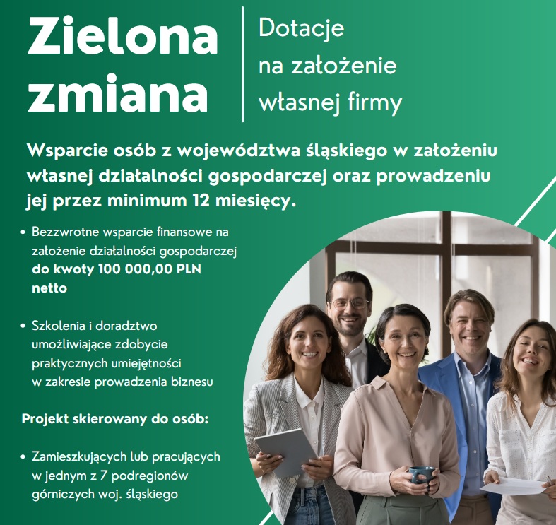 Zdjęcie artykułu „Zielona zmiana – dotacje na założenie własnej firmy”