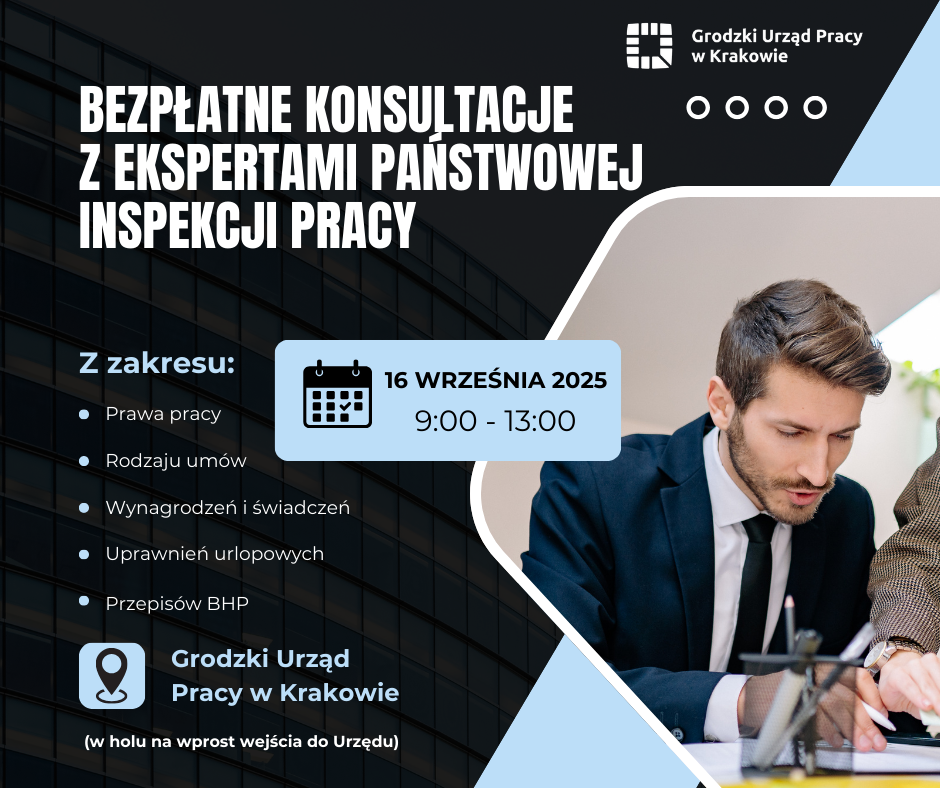 Spotkanie z Państwową Inspekcją Pracy 16 września 2025 w godzinach : 9:00 - 13:00