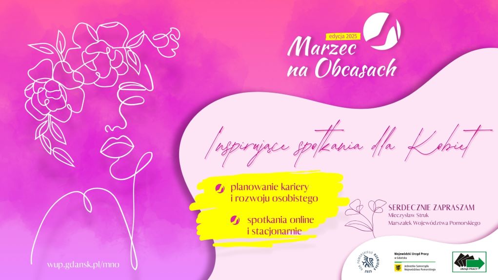 Zdjęcie artykułu "Marzec na Obcasach" - zaproszenie do udziału w bezpłatnych webinarach