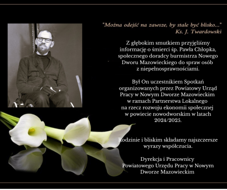 Zdjęcie artykułu Można odejść na zawsze, by stale być blisko...