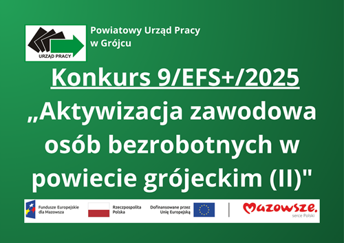 Zdjęcie artykułu Zamknięcie naboru wniosków dot. Konkursu 9/EFS+/2025