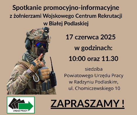 Zdjęcie artykułu Spotkanie promocyjno-informacyjne z żołnierzami WCR w Białej Podlaskiej