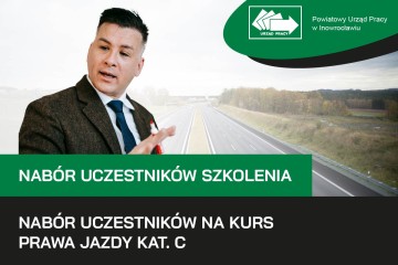 Zdjęcie artykułu Nabór uczestników na szkolenie Prawo jazdy kat. C z kwalifikacją wstępną przyspieszoną